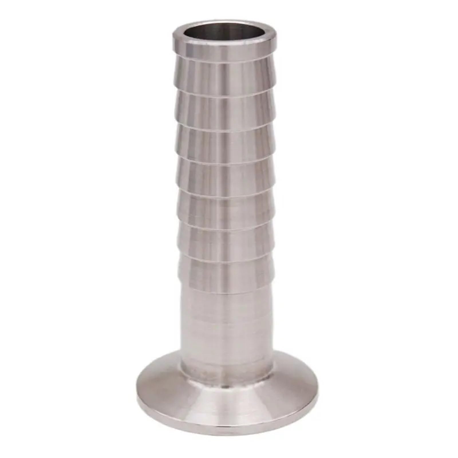 Nicgqmqr One Color 1.5" Tri Clamp X 1"(25.4Mm) Hose Barb 50.5Mm Od 4"(101.6Mm) Oal 304 Stainless Steel Homebrew Beer & Craft Hardware