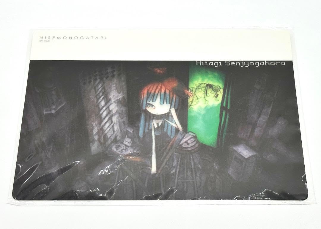 偽物語 化物語 物語シリーズ グッズ マウスパッド ウエダハジメ 戦場ヶ原ひたぎ 偽物語 化物語 物語シリーズ グッズ マウスパッド ウエダハジメ