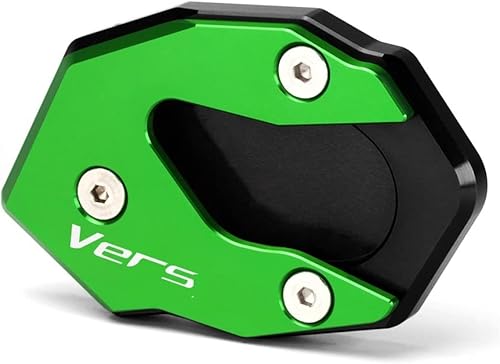 SCUUBE Para Kawasaki para Versys 1000 1000se X300 300 X250 Soporte de pie de motocicleta Cubierta de soporte lateral CNC Placa de soporte Ampliadora