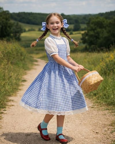 Disfraz de libro para niñas con accesorios de Dorothy miniatura 5
