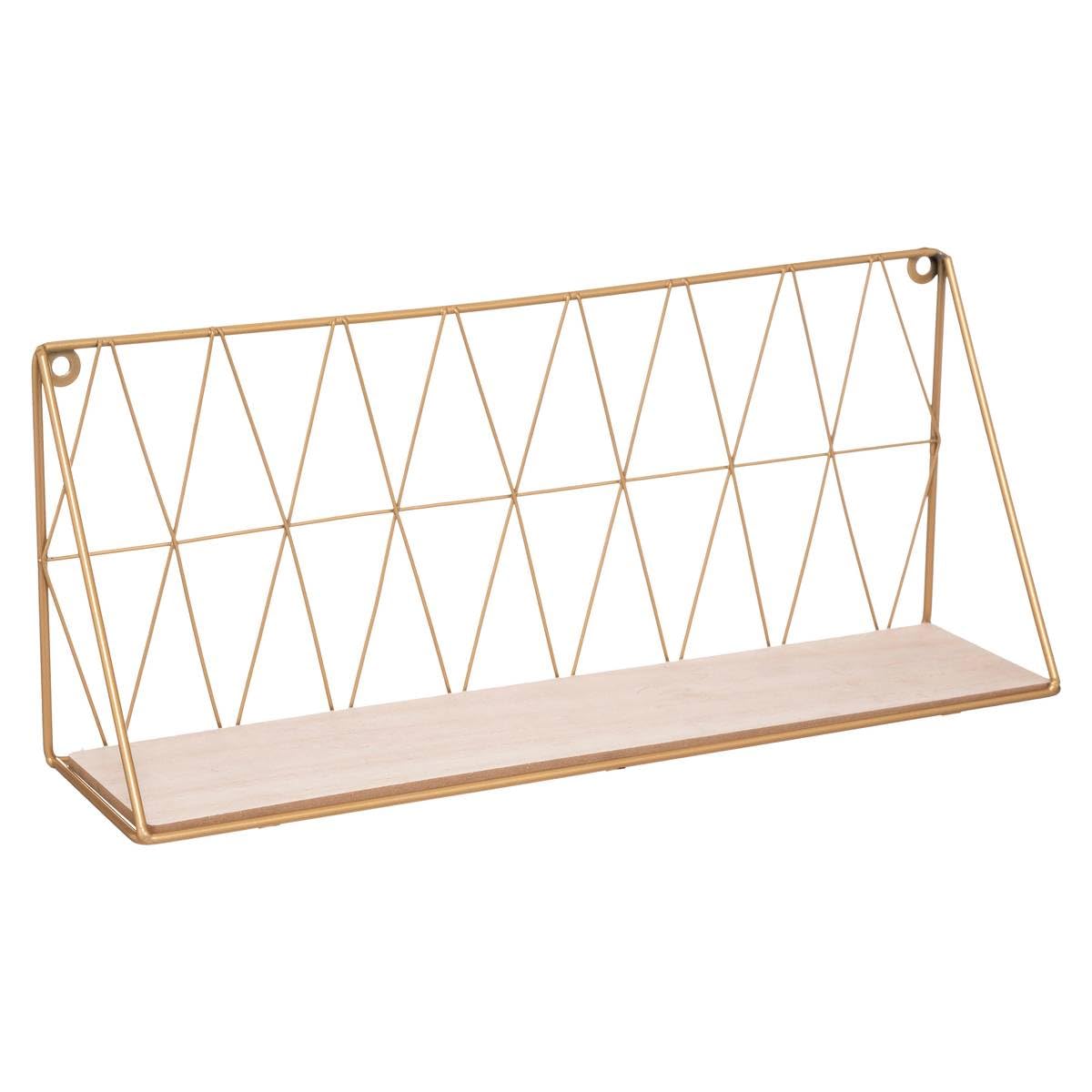 ATMOSPHERA CREATEUR D'INTERIEUR - Mensola a Muro Oro 48x20cm