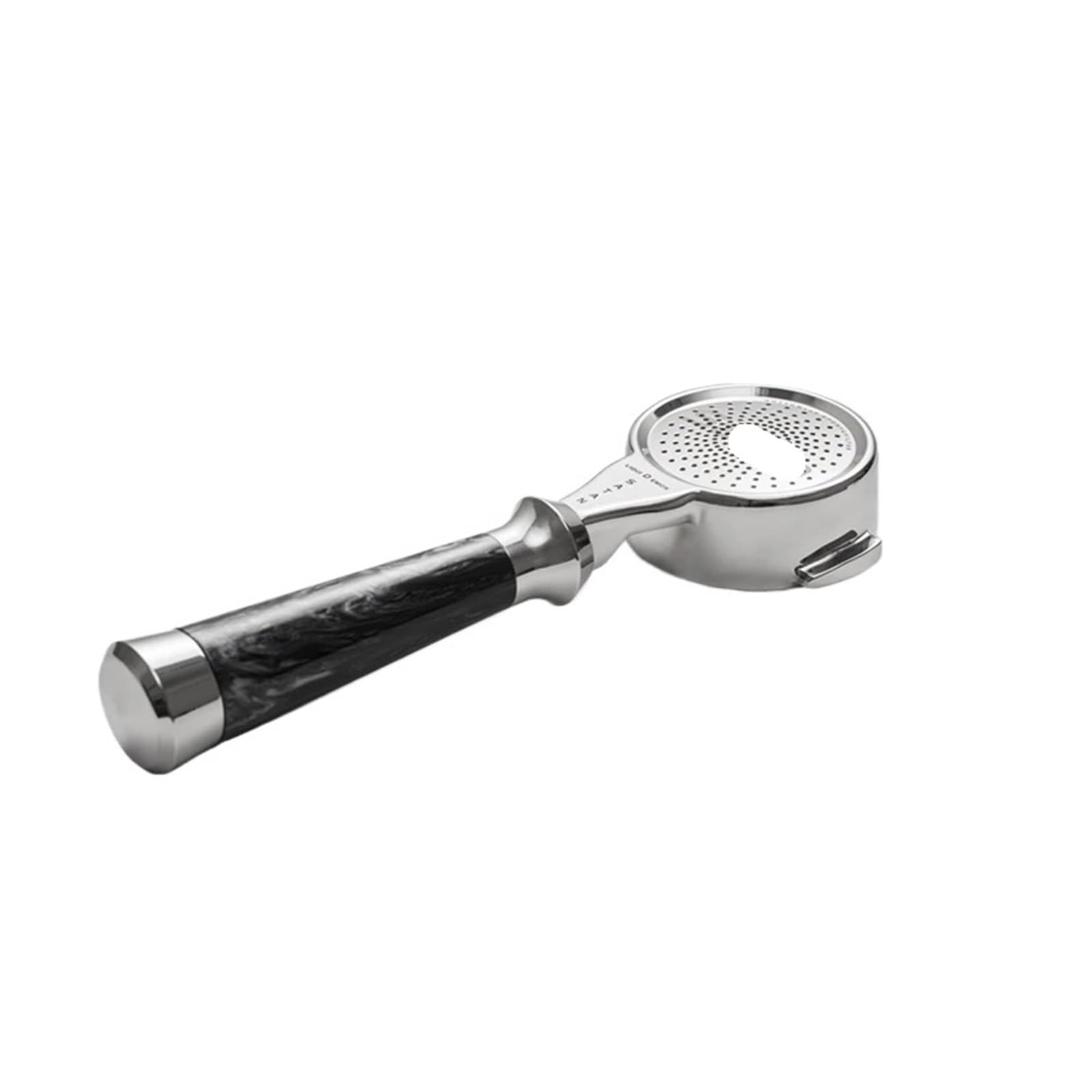 Portafiltro Espresso De Una Pieza, Compatible Con MUVNA, Serie Satan, 58 Mm For Cafetera E61, Portafiltro Sin Fondo Profesional Barista Deluxe(Satan-black)
