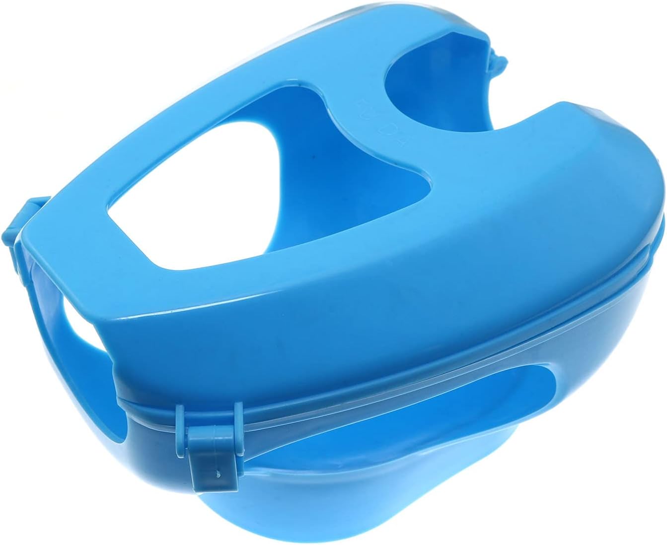 Pigeon Holder Bird Fixed Frame Rack - Plastic Feeding Syringe for Young Birds, Parrot Chick - Injection Feeding Fixed Mount Bird Supplies, Blue