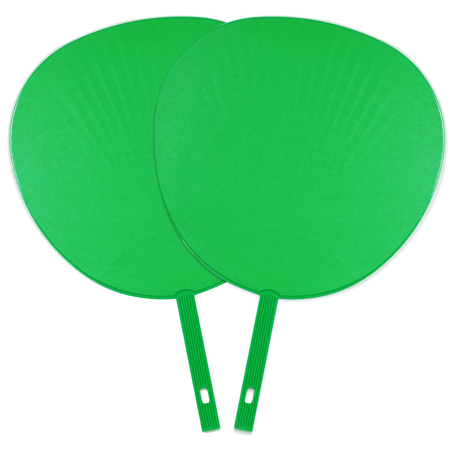 Amazon.co.jp: カラーうちわ 2本セット 応援うちわ ジャンボうちわ