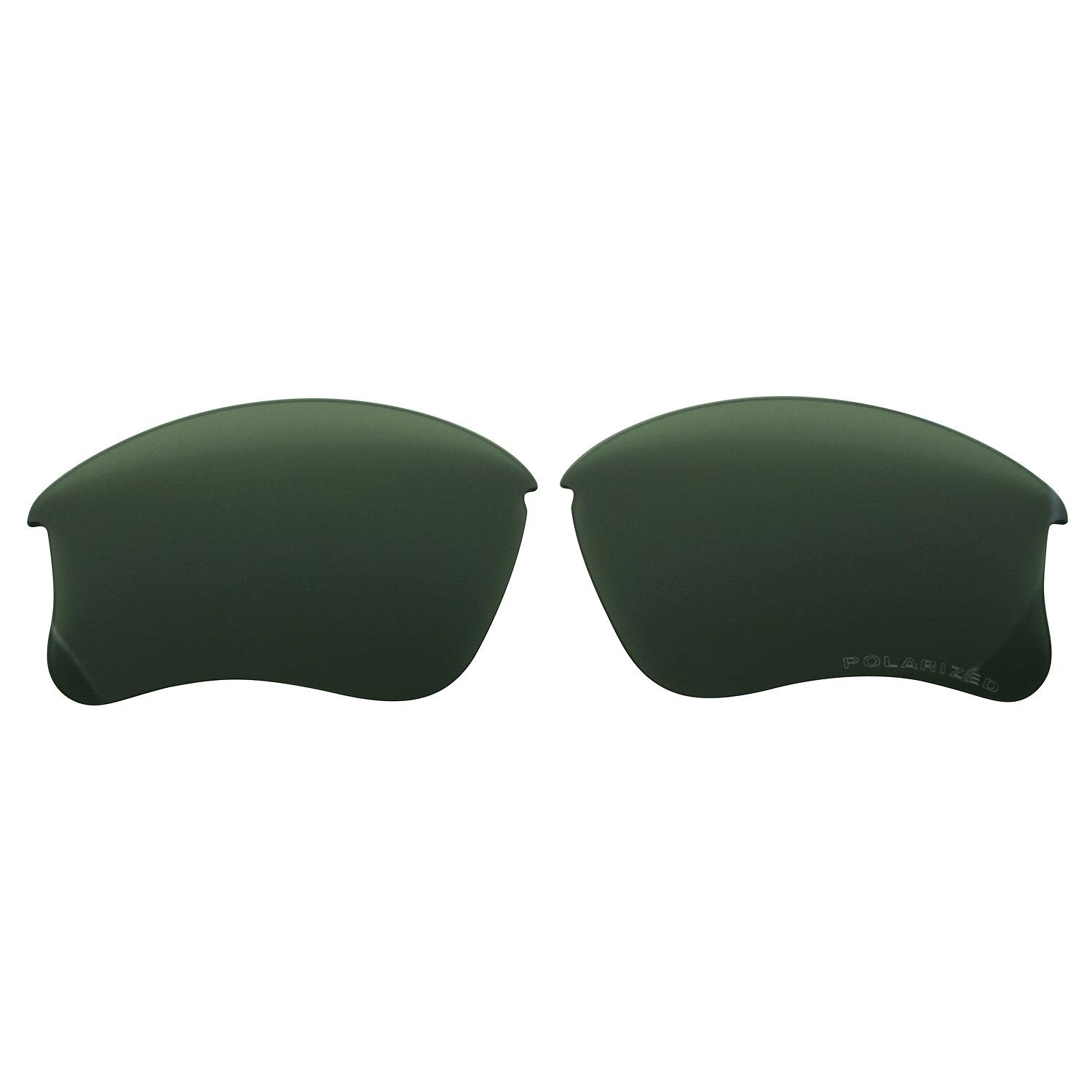 COODY Replacement Polarized Lenses for Oakley Flak Jacket XLJ Sunglasses  (Not Fit Flak Jacket, Flak (Green)