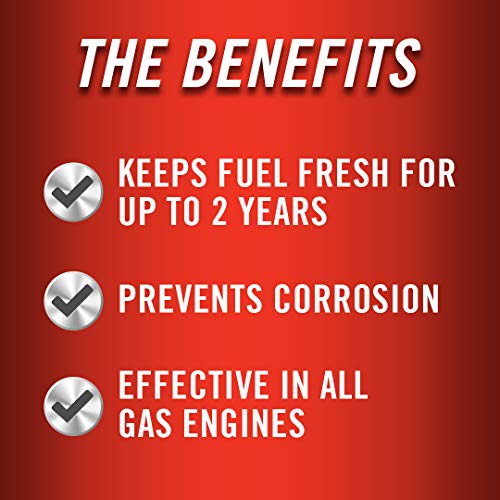 Image of STA-BIL Storage Fuel Stabilizer - Keeps Fuel Fresh for 24 Months - Prevents Corrosion - Gasoline Treatment that Protects Fuel System - Fuel Saver - Treats 40 Gallons - 16 Fl. Oz. (22207-24PK)