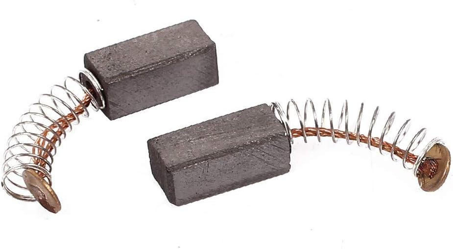 10 Pairs 12x6x5mm Carbon Brushes Power Tool for Electric Hammer Drill Motor(10 Paare 12x6x5mm Kohlebürsten-Elektrowerkzeug für elektrische Bohrhammer-Motor