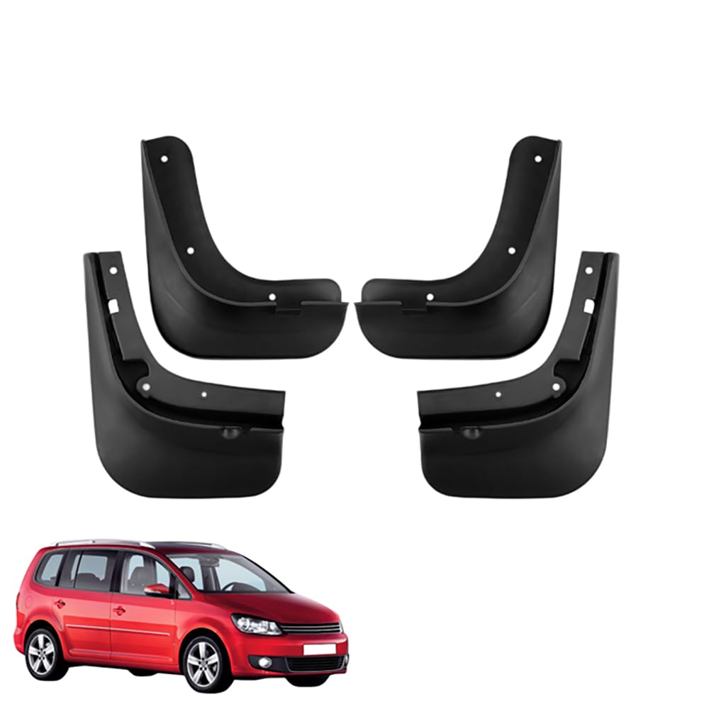 Amhvmu Normal 4Pcs Mud Flaps For Touran 2011-2015