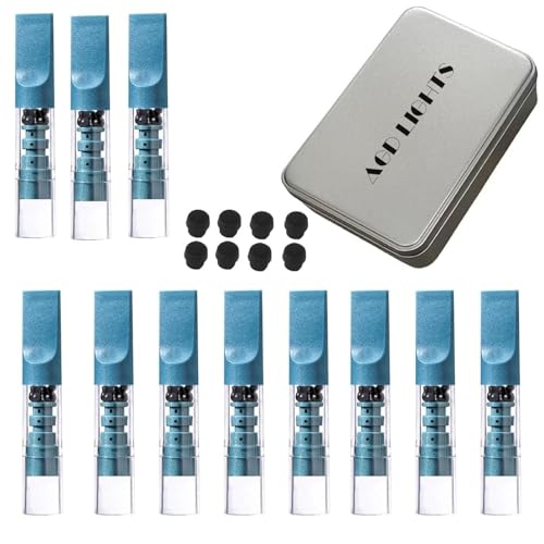 Filtros desechables para cigarrillos de alquitrán con boquilla verde de diseño ergonómico