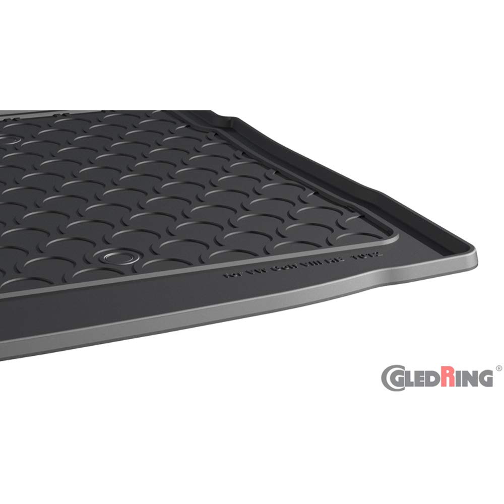 Tappeto Bagagliaio Gledring In Rubbasol Per Audi A3 Sportback 8Y (2020-) | Bordo Rialzato 2 Cm | Antiscivolo E Lavabile