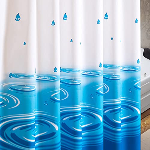 Rideau de douche sans perforation W280xH200cm imperméable