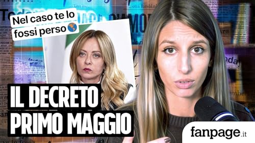 Il salario giusto nel nuovo decreto Lavoro di Meloni: ma gli stipendi in Italia rimangono fermi