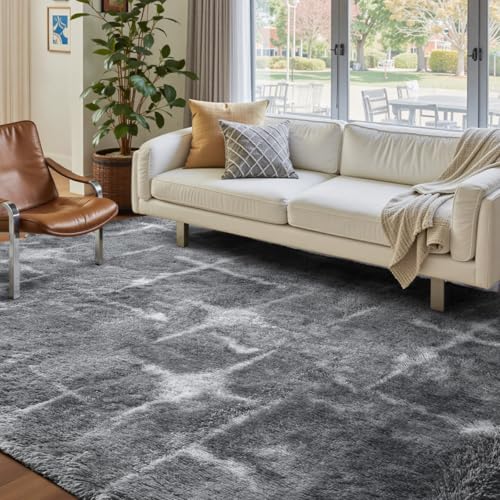 FinRèc Area Rugs for Bedroom Living Room, 4x6 Feet Fluffy