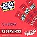 Jolly Rancher Singles To Go Drink Mix - Chery Flavored Powder Packets - 12 Boxes with 6 Packets in Each Box - 72 Total Servings - 72 Count - Enjoy Anywhere and Anytime with Friends and Family