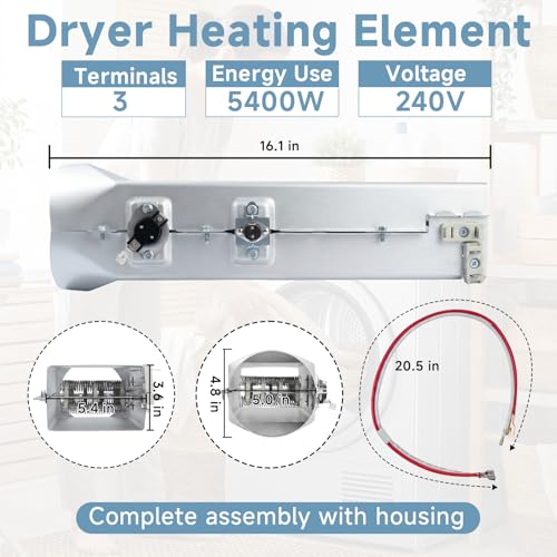 FrigeSwift 5301EL1001J Dryer Heating Element For LG & Kenmore Dryers by FRIGESWIFT - Used condition - Image 2