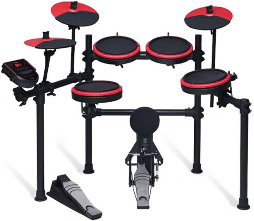 Electronic Drum Beginners and Adults General Introductory Exercises Five Drums and Three Cymbals Electronic Drums and Percussion(Purple)
