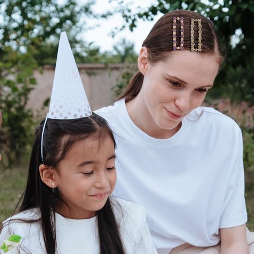 15 piezas de pinzas para cabello con cristales de imitación, brillantes y decorativas, ideales para boda y accesorios de moda para mujeres y niñas miniatura 6