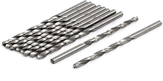 New Lon0167 3.4mm Dia Featured 73mm Length HSS reliable efficacy Straight drill hole Twist Drill Bit Drilling Tool 10pcs(id:e25 77 77 c07)
