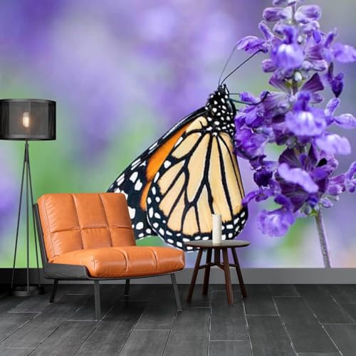 Décoration murale 3D plante fleur pour relooker sans abîmer
