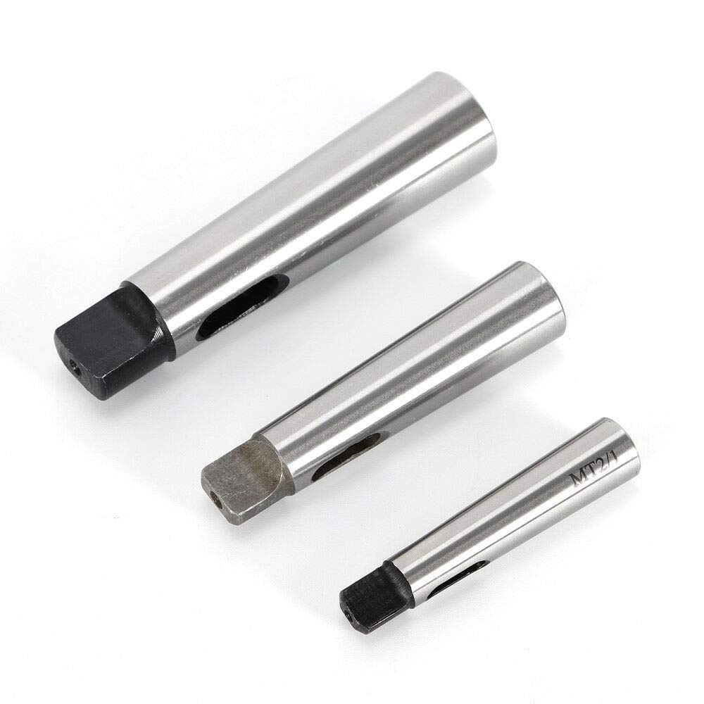 Juego de 3 casquillos reductores de cono morse MK4/MK3/MK2/MK1 para taladro de precisión