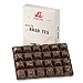 Road Black Tea - Special edition for travelers - Black Tea Brick divided in 24 squares (48 cups) travel design - Chinese Red Tea - 3.6 ounce/100g