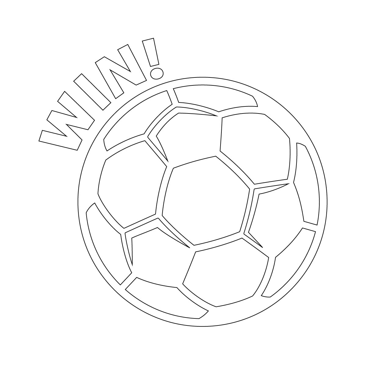 Amazon.co.jp: サッカー ボール 勝利 シール ステッカー カッティング 