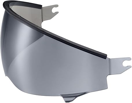 ScorpionEXO Covert 2 Everclear Replacement Optional Drop down SunVisor Anti-Fog Anti-Scratch for Covert 2 Helmets Silver Mirrored