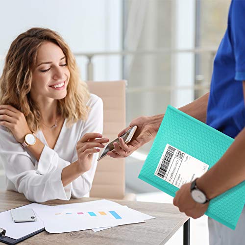 Ucgou Bubble Mailers 10.5X16 Inch Teal 25 Pack Poly Padded Envelopes Large #5 Mailing Packages Opaque Packaging Postal Self Seal Adhesive Waterproof Boutique Shipping Bags For Clothes #TOP6