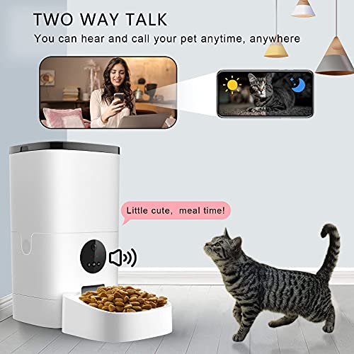 Dog Camera Automatic Dog Feeder WiFi Pet Camera Treat Dispenser Cat Feeder with Camera Dog Camera with Phone App Smart… - Image 4
