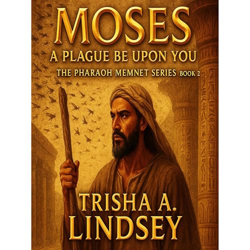 Moses: A Plague Be Upon You Audiolibro Por Trisha A Lindsey, Ronin Schtihl Daire arte de portada