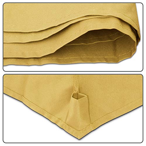 Strong Camel Replacement Patio Umbrella Canopy Cover For 10Ft 8 Ribs Umbrella (Canopy Only)-Tan #TOP6