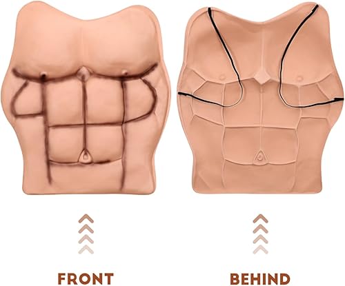 Miniatura 3 de NUOBESTY Disfraz de Halloween falso para Halloween, disfraz de cosplay, accesorio complicado para Halloween, fiesta de máscaras, Halloween,