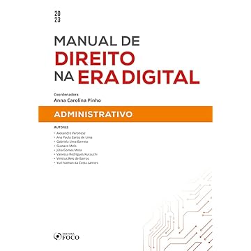 Capa do livro Manual de Direito na Era Digital: Administrativo - 1ª Ed - 2023