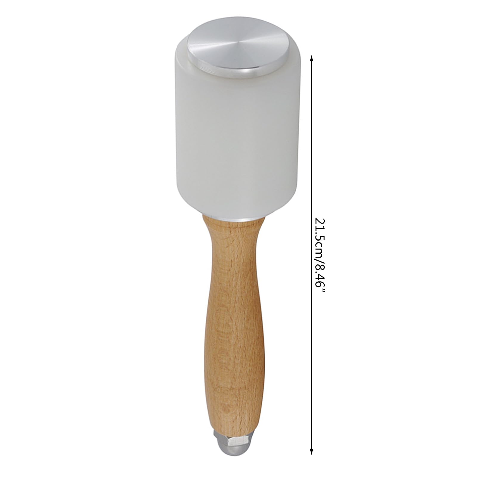 Martello Da Carpentiere Di Cuoio Del Guanto Di Sicurezza Sul Bordo Di Legno Image98534774