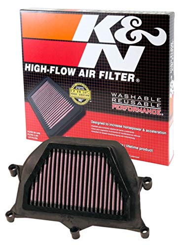 K&N Filtre à air de remplacement compatible avec Yamaha YZF R6 2006-2007 (YA-6006)