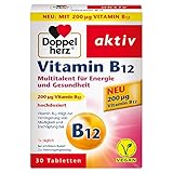[page_title]-Doppelherz Vitamin B12 – Energie und Leistungsfähigkeit für Körper und Geist – Vitamin B12 zur Verringerung von Müdigkeit und Erschöpfung – 1 x 30 Tabletten