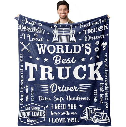 XALAZY Trucker Throw Blanket