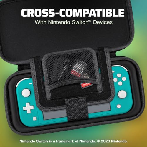 Image of PDP Nintendo Switch Travel Case Plus with Wrist Strap, Built-in Stand & Game Storage Pockets, Licensed Switch Lite /OLED Compatible: Super Mario Kart Racers (Multicolor)