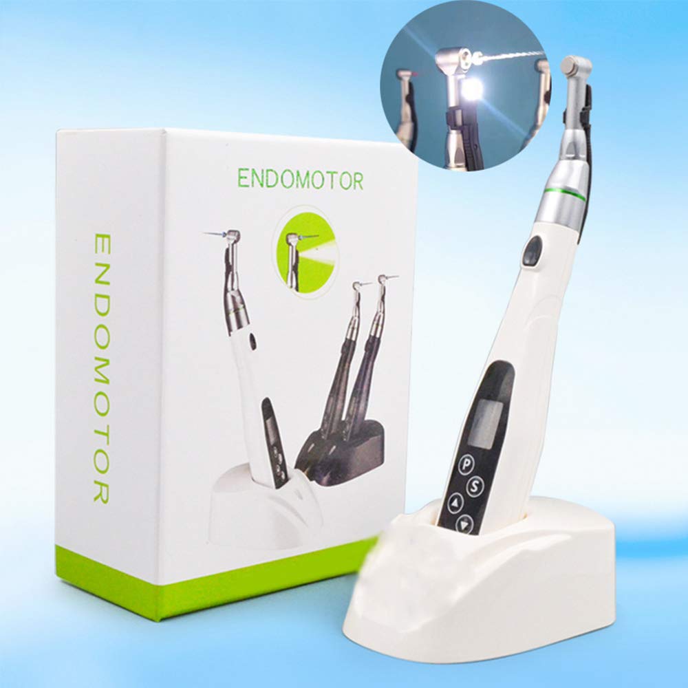 Motor para endodoncia Dental y localizador de ápices, minimotor inalámbrico para odontología, Dos en uno, Sistema de reciprocidad, Carga sin Contacto