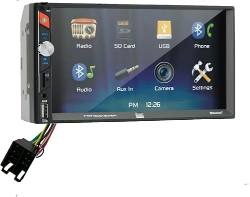 Direct Plug & Play Mack - Arnés de fácil instalación con radio estéreo AM FM Bluetooth USB AUX