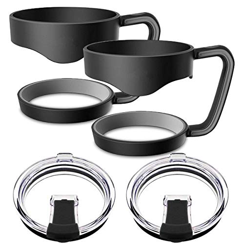 Linkstyle 2Pack 30oz Tumbler Handle Hand Holder Grip Cup Holder with 30oz Spill