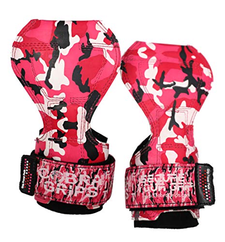 Image of Cobra Grips Weight Lifting Gloves with Adjustable Neoprene Padded Wrist Wraps - Heavy Duty Alternative to Power Lifting Hooks for Deadlifts