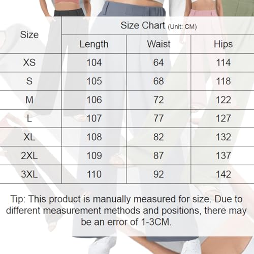 Kervaky Women's wide leg pants, high waisted, casual, loose, fashionable, comfortable and breathable2