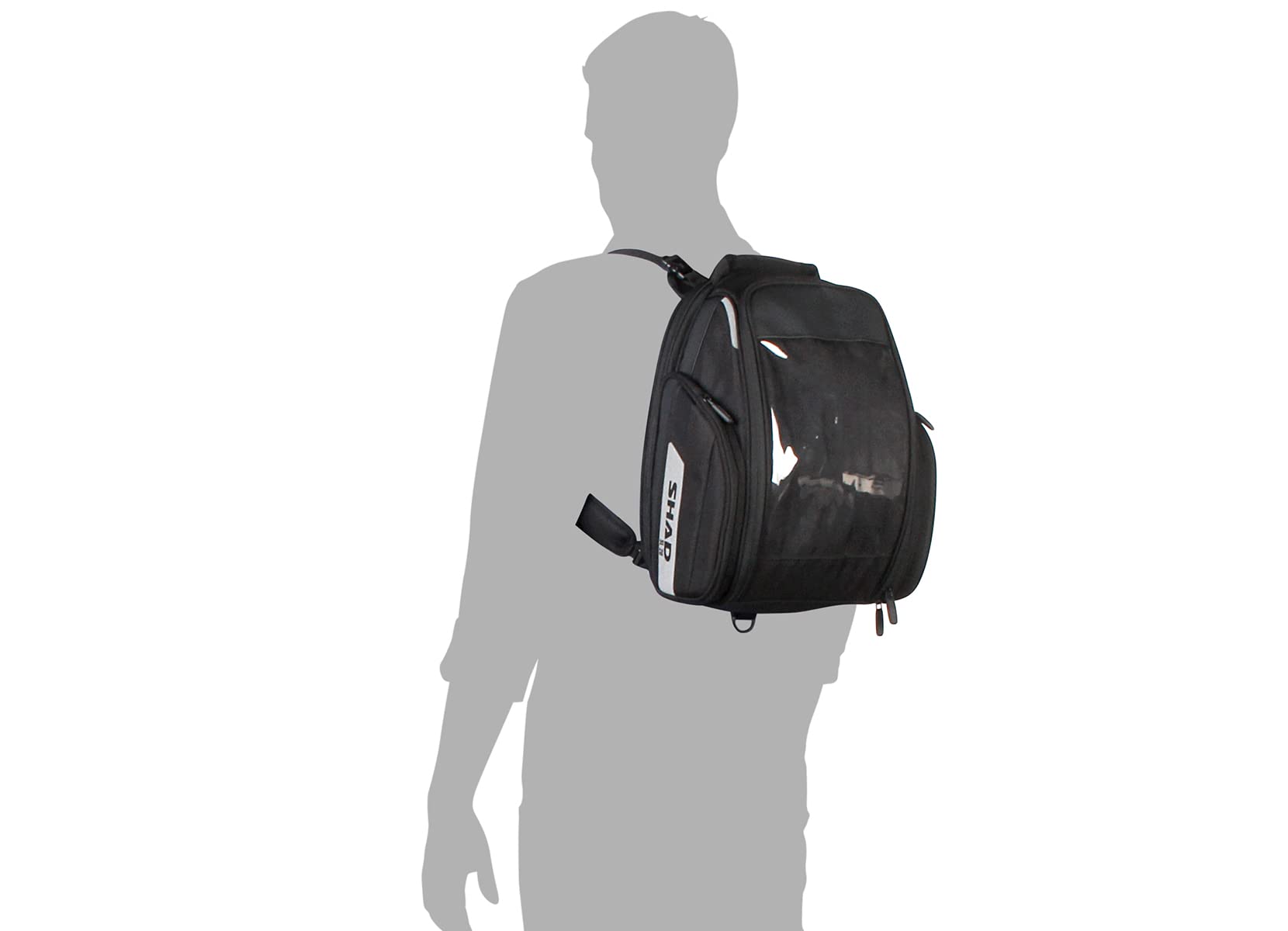 Shad X0SL20F Bolsa Depósito, Color Negro