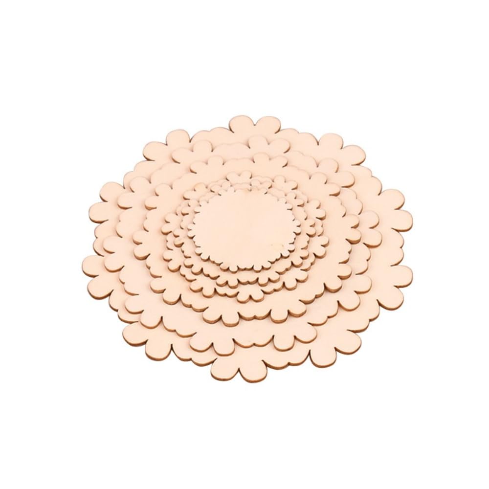 20 Stück Holzscheiben Unbehandelt Schneeflocken Natur Holzplättchen DIY Bastelholz zum Bemalen Beschriften Gravieren Brandmalerei Schnitzen Deko für Hochzeit Geschenkanhänger Handwerk Projekte,18cm