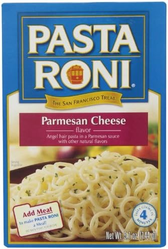 Pasta Roni Parmesan Cheese and Angel Hair Mix, 5.10-Ounce (Pack of 12)