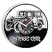 tjxu Orologi da Parete Decorativi da Parete per Auto Orologi da Parete retrò con Dischi in Vinile Orologi Fatti a Mano Orologi Regali per l'inaugurazione della casa per i Giovani