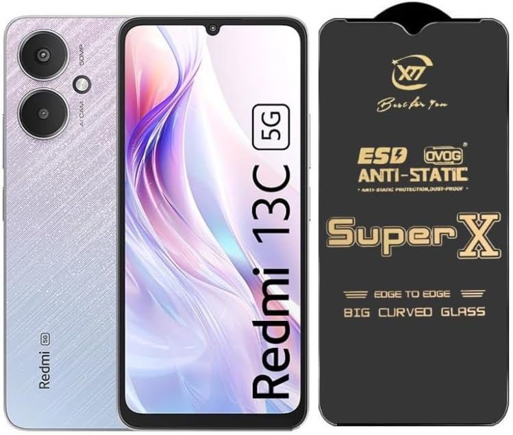 RESOLUTE Premium Edge to Edge Super X Tempered Glass Screen Protector ...