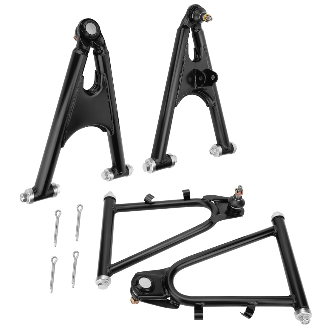 Kit de brazos de control superior e inferior delantero de alta resistencia aptos para Yama-ha Banshee 350 YFZ350 1987-2006 3GG-23540-00-P0