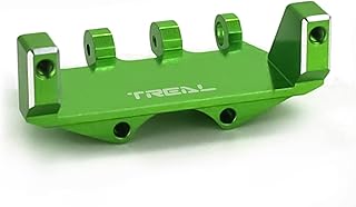TREAL SCX24 Servo Mount Compatible with EMAX Servo Alu# 7075 for Axial SCX24 Deadbolt C10 Gladiator Bronco (Green)